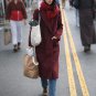Los Angeles Caylee Cowan Maroon Coat