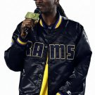 Rams Snoop Dogg Los Angeles Black Jacket