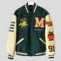 Larry June Midnight Organic Varsity Jacket