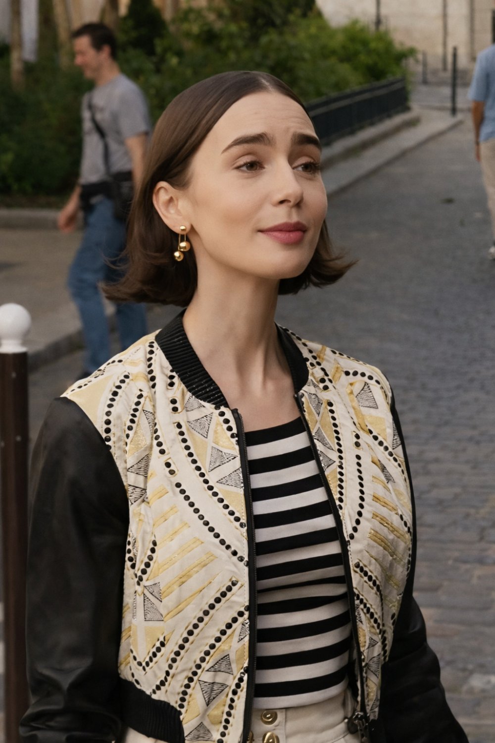 Emily in Paris S05 Emily Cooper Bomber Jacket