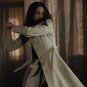 Ponies Emilia Clarke White Coat