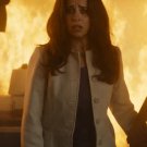 Ponies Emilia Clarke White Coat