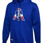 Drake Maye Patriots Retro Logo Hoodie