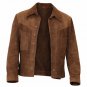 The Adventures of Cliff Booth Brad Pitt Brown Jacket