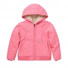 Women’s Pink Sherpa Lined Hooded Active Jacket