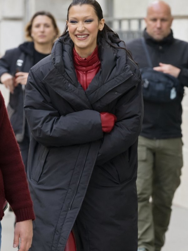 The Beauty Bella Hadid Hooded Coat