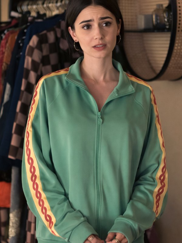 Emily in Paris S05 Lily Collins Track Jacket