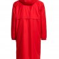 NYC Milly Alcock Red Hooded Coat