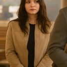 Amanda Arcuri Sheriff Country Brown Jacket