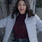 Christmas On Duty Janel Parrish Puffer Jacket
