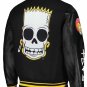 The Simpsons Black Varsity Jacket