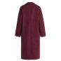 The Snow Must Go On Heather Hemmens Maroon Coat