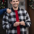 Finding Mr. Christmas S02 Jonathan Bennett Plaid Jacket