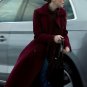 All Her Fault Jenny Kaminski Burgundy Coat