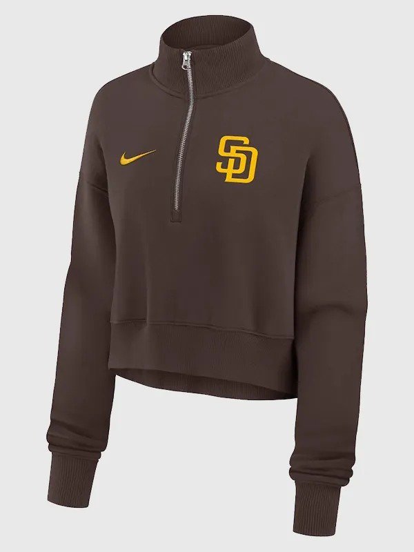 San Diego Padres Primetime Phoenix Half-Zip Sweatshirt