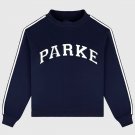 Sport Stripe Mockneck Sweatshirt
