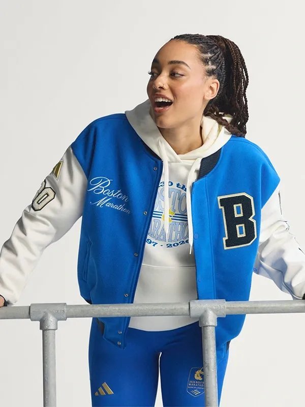 Boston Marathon 26 Varsity Jacket