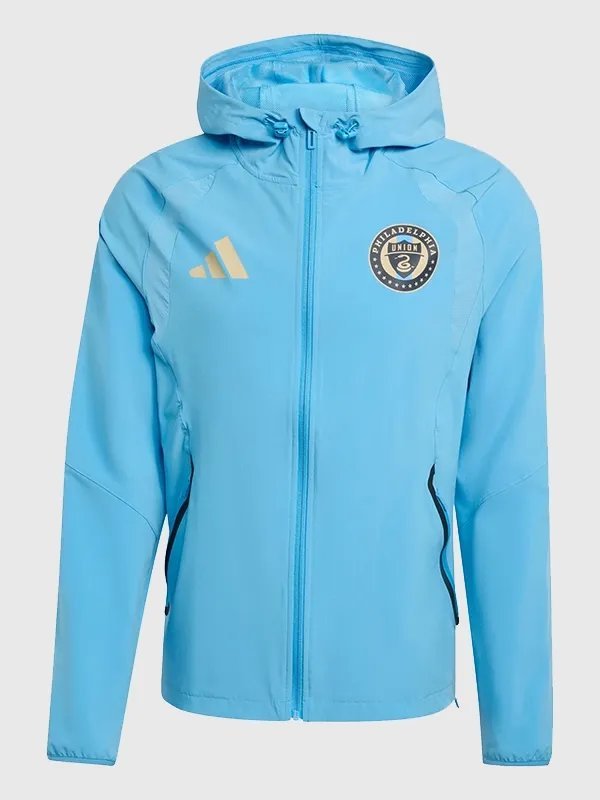 Philadelphia Union Tiro Tech Full Zip Windbreaker Jacket