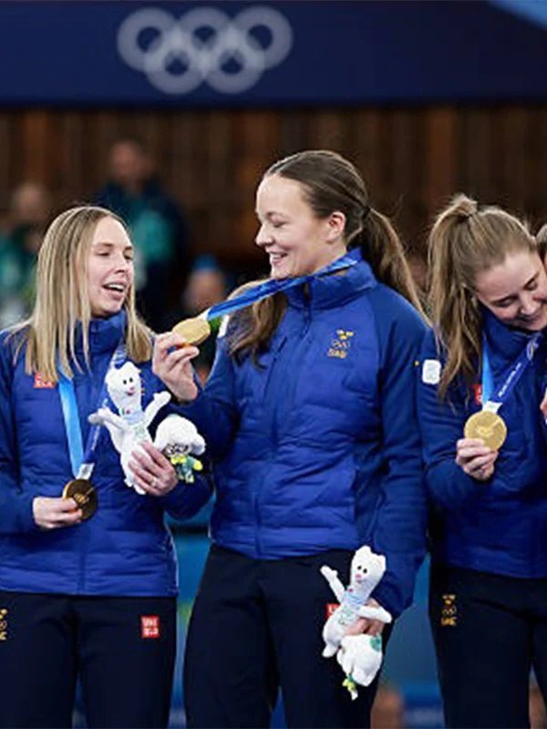 Winter Olympics 2026 Team Sweden Curling Jacket