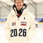 Evan Bates Winter Olympics 2026 Team USA Flagbearer Jacket