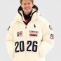 Evan Bates Winter Olympics 2026 Team USA Flagbearer Jacket