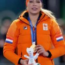 Winter Olympics 2026 Team Netherlands Jutta Leerdam Puffer Jacket