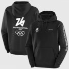 Milano Cortina 2026 Olympics Salomon Logo Graphic Hoodie