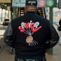Jae Tips Black Varsity Jacket