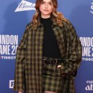 Nicole Wallace London Game 2026 Checked Coat