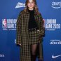 Nicole Wallace London Game 2026 Checked Coat