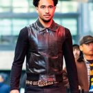 Jared McCain Black Leather Vest