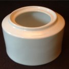 Prelude Sugar Bowl White Porcelain by Tienshan China no Lid 2.75 x 4 In