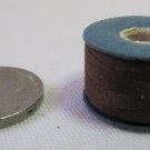 5 Prewound Cotton Thread Bobbins All Brown Size A 30 Yd Each