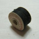 5 Prewound Cotton Thread Bobbins All Black Size A 30 Yd Each