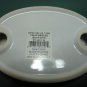 Pretty Little Tulips Soap Dish White China Oval 6 In Pastels