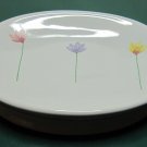 Pretty Little Tulips Soap Dish White China Oval 6 In Pastels