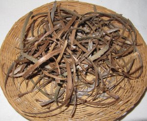 Thin Wood Bark Strips for Crafts Scrapbooking Gift Wrap .25 In Wide