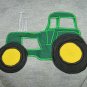 JERZEES Big Green Tractor Applique Sweatshirt Size Boys Med 8-10