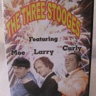 The Three Stooges Featuring Moe Larry Curly DVD 3 Episodes 75 Min with Case