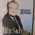 Red Skelton 3 Classic Episodes DVD with Case 2004 75 Minutes