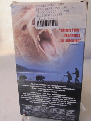 Grizzly Falls VHS Video 2000 Movie Bryan Brown Movie in Case