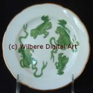Digital Art JPG Photo Wedgwood Green Chinese Tigers Plate