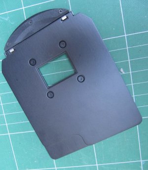 Black Metal Negative Holder Glassless 24x35mm Frame Opening Fits OMEGA Omega C760 Enlarger