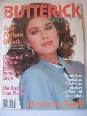 Butterick Home Catalog Work Perfect Magazine Fall 1987 Issue 88 Pages