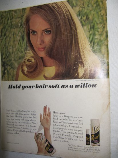 American Girl Magazine February 1966 Vintage 1960s Back