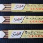 Lot of 3 Vintage Boxes of Scripto Pencil Leads 2.75" Extra Thin .036 Medium Soft F 840HB Atlanta
