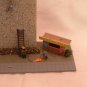 Hand Made Scale Model Washington Monument & Kite Flying Clock