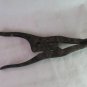 Vintage Antique Metal Hand Tool Valve Lifter Separator Pincher Hinged 10 Inch