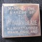 Antique Myatt's Ladies Miniature Safety Razor Shaving Set in Original Box & Case