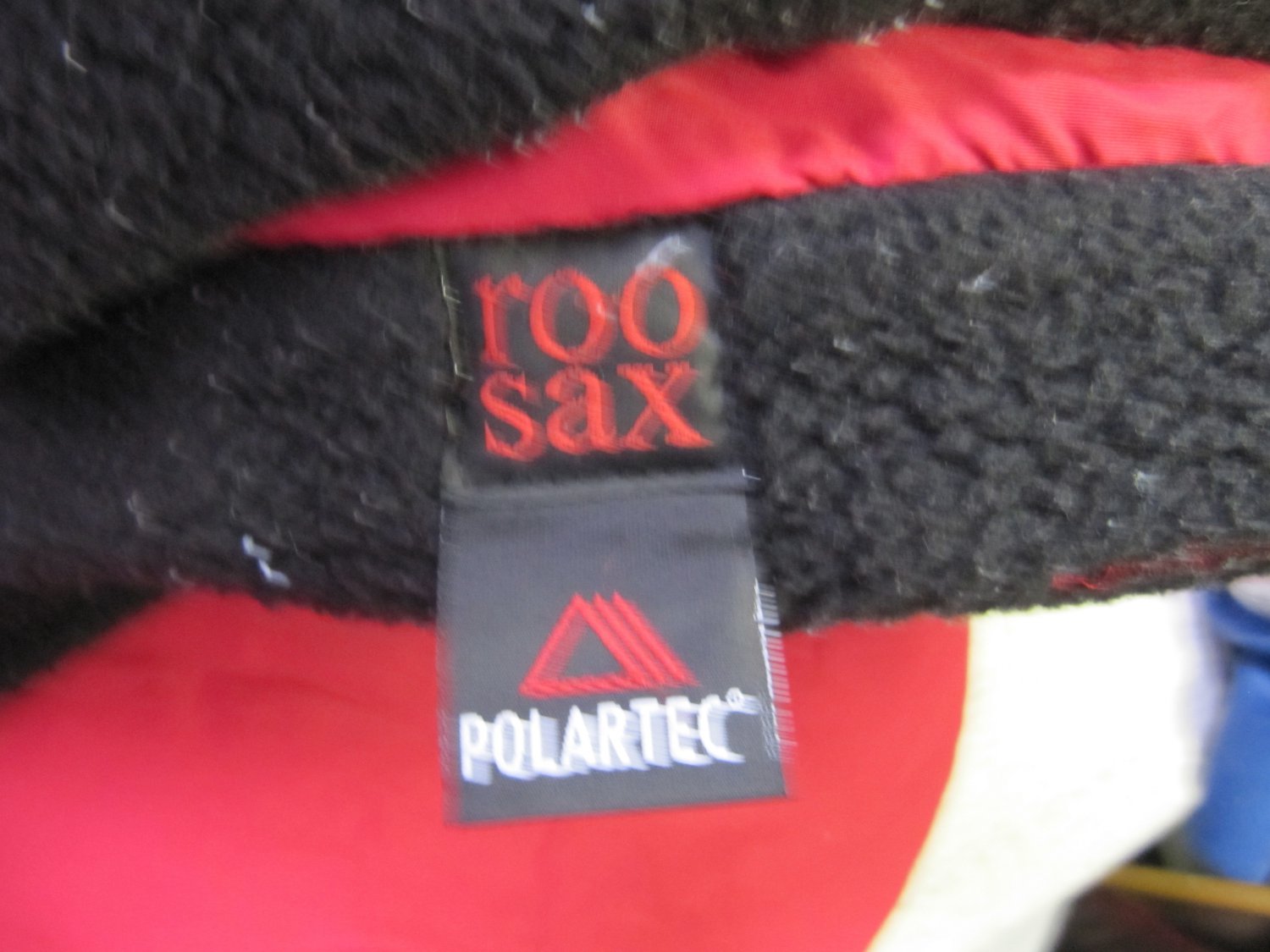 Polartec Roo Sax Baby Snuggler Bunting for Car Seat or Stroller Red w/ Black Fleece